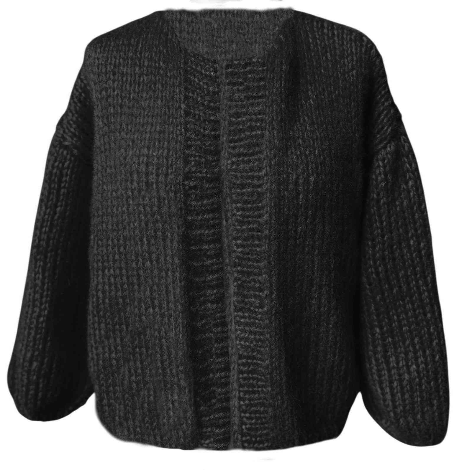 Grobstrick Strickjacke Long Cardigan Grobstrick Cardigan Sweaters