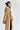 Manon Kaschmir Mantel mit Fransengürtel Camel - DOUIE handmade luxury
