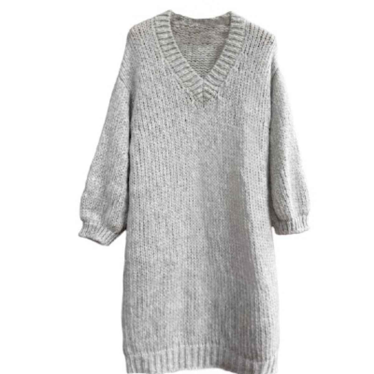 Wool Dress Cashmere Kleid Grau Maya Cashmere Dress Grey DOUIE Wool Dress Cashmere Kleid Grau Maya Cashmere Dress Grey DOUIE