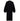 Schalkragenmantel, schwarz - DOUIE handmade luxury