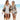 Alaia lange Strickjacke Ecru Braun