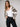 Alaia lange Strickjacke wollweiß braun
