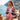 Helena Kaschmir Strickjacke Pink gestreift
