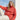 Estelle Kaschmir Rollkragenpullover Koralle