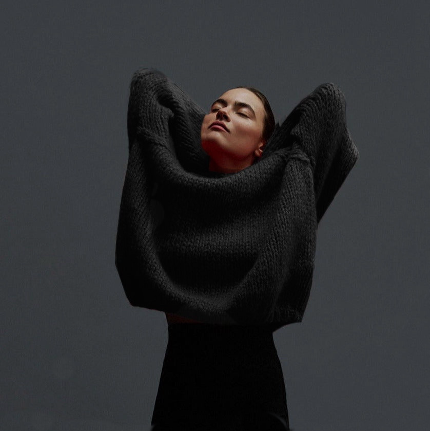 Estelle Kaschmir Rollkragenpullover Schwarz