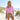 Lola Halbarm Pullover Kaschmir Honeycomb Pink