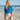Lola Halbarm Pullover Kaschmir Honeycomb Star Blue