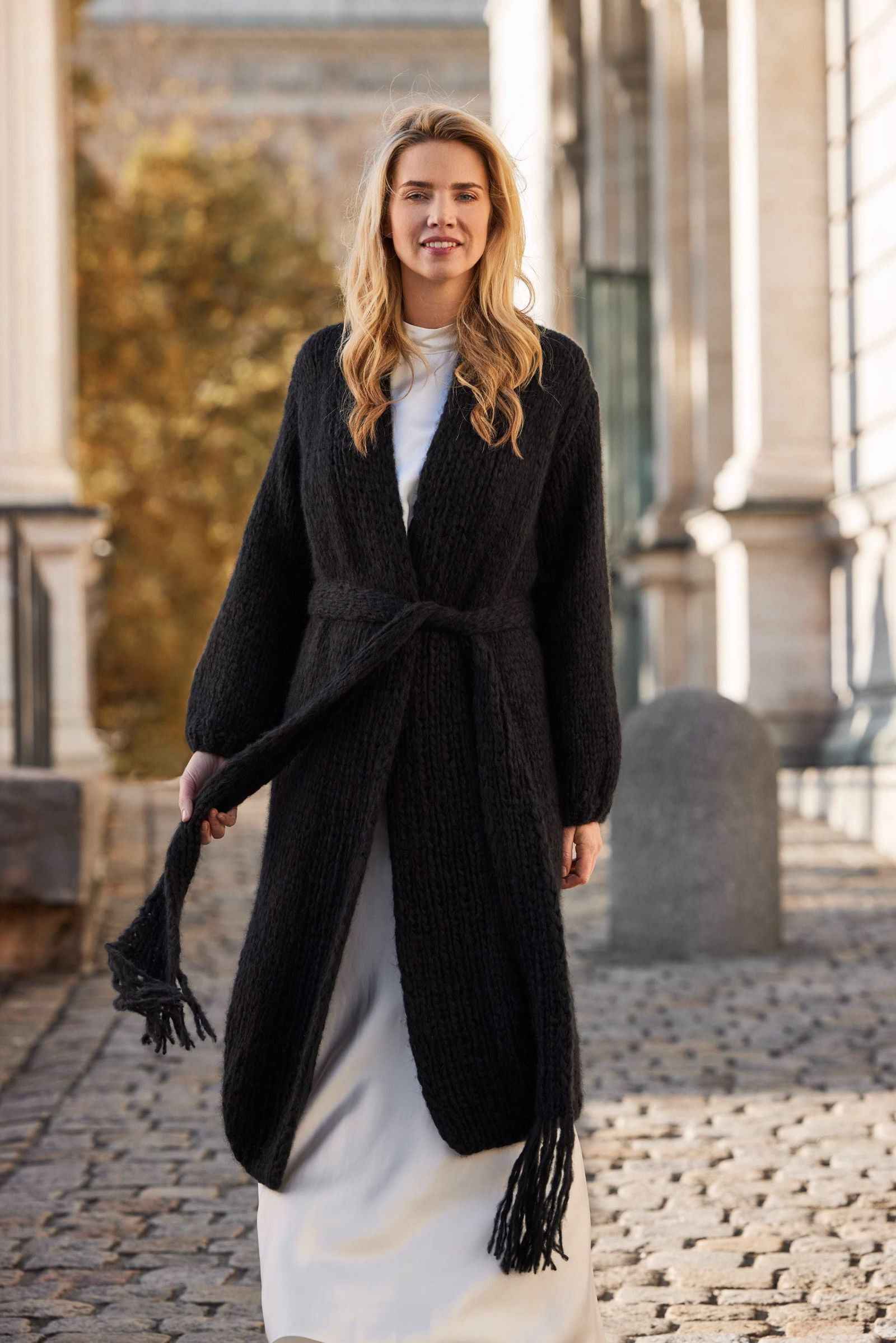 Kaschmir Kleidung Wintermantel Kaschmir Grobstrick Pullover Cos