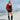 Marie Strickjacke reine Seide Rot
