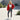 Marie Strickjacke reine Seide Rot