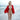 Marie Strickjacke reine Seide Rot