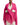 Mimi Cape Kaschmir Fuchsia mit Fransen