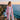 Mimi Cape Kaschmir Rosa mit Fransen