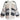 Ninon Kaschmir Strickjacke gestreift