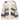 Ninon Kaschmir Strickjacke gestreift
