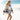 Ninon Kaschmir Strickjacke gestreift