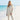Noelle Cashmere Strickjacke mit Knöpfen Ecru