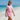 Pearl Kaschmir Halbarm Pullover Rosa