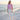 Pearl Kaschmir Halbarm Pullover Rosa
