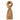 Pixi Kaschmirschal Schal Fransen Camel Handstrick