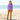 Pullover Kurzarm Mohair lila loose knit