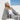 Toni Strickjacke fluffy Hellgrau