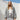Toni Strickjacke fluffy Hellgrau