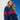 ZigZag Pullover Mohair Dunkelblau