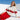 ZigZag Pullover Mohair rot weiss